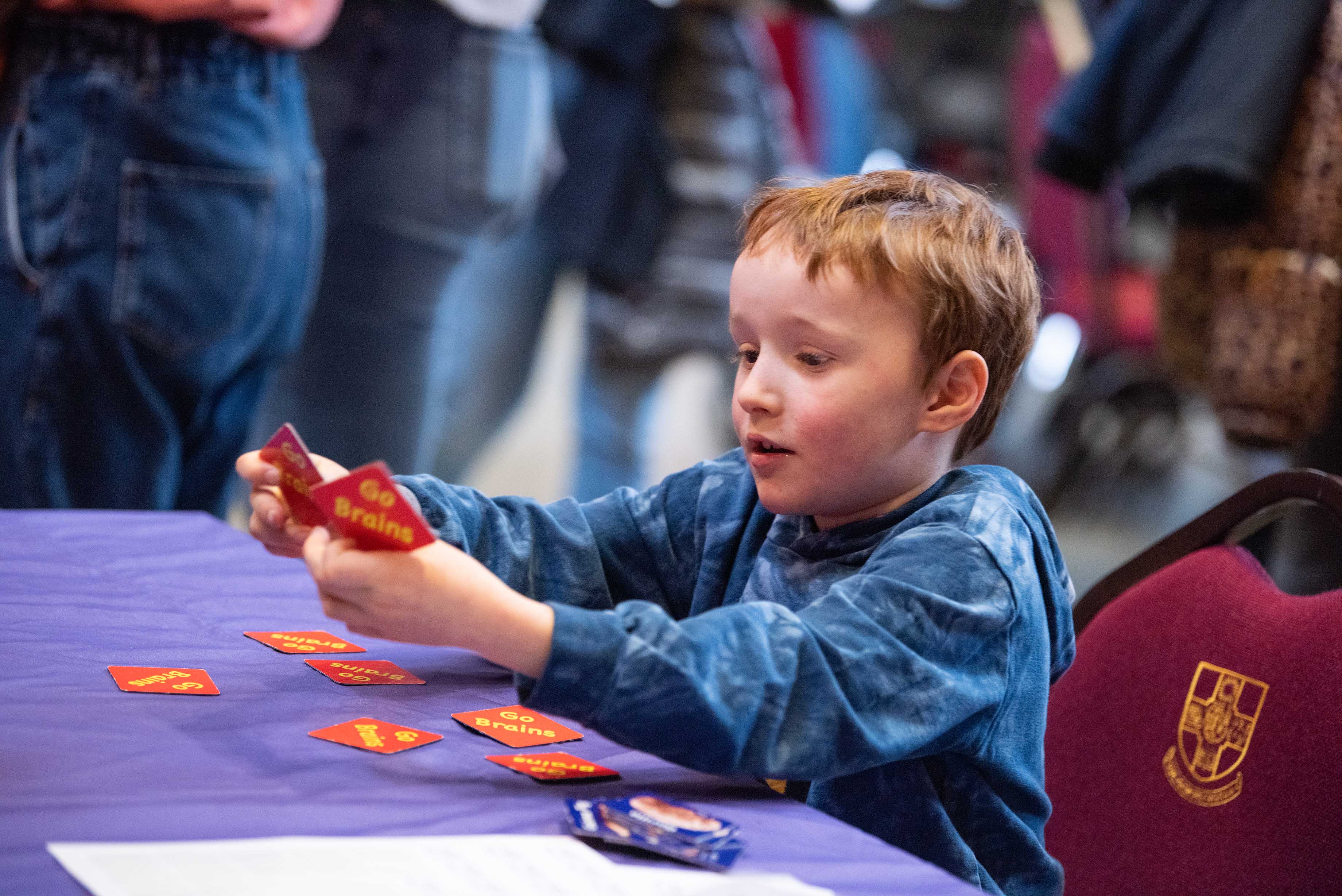Playing a memory card game